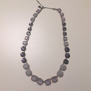 LOFT silver/grey necklace